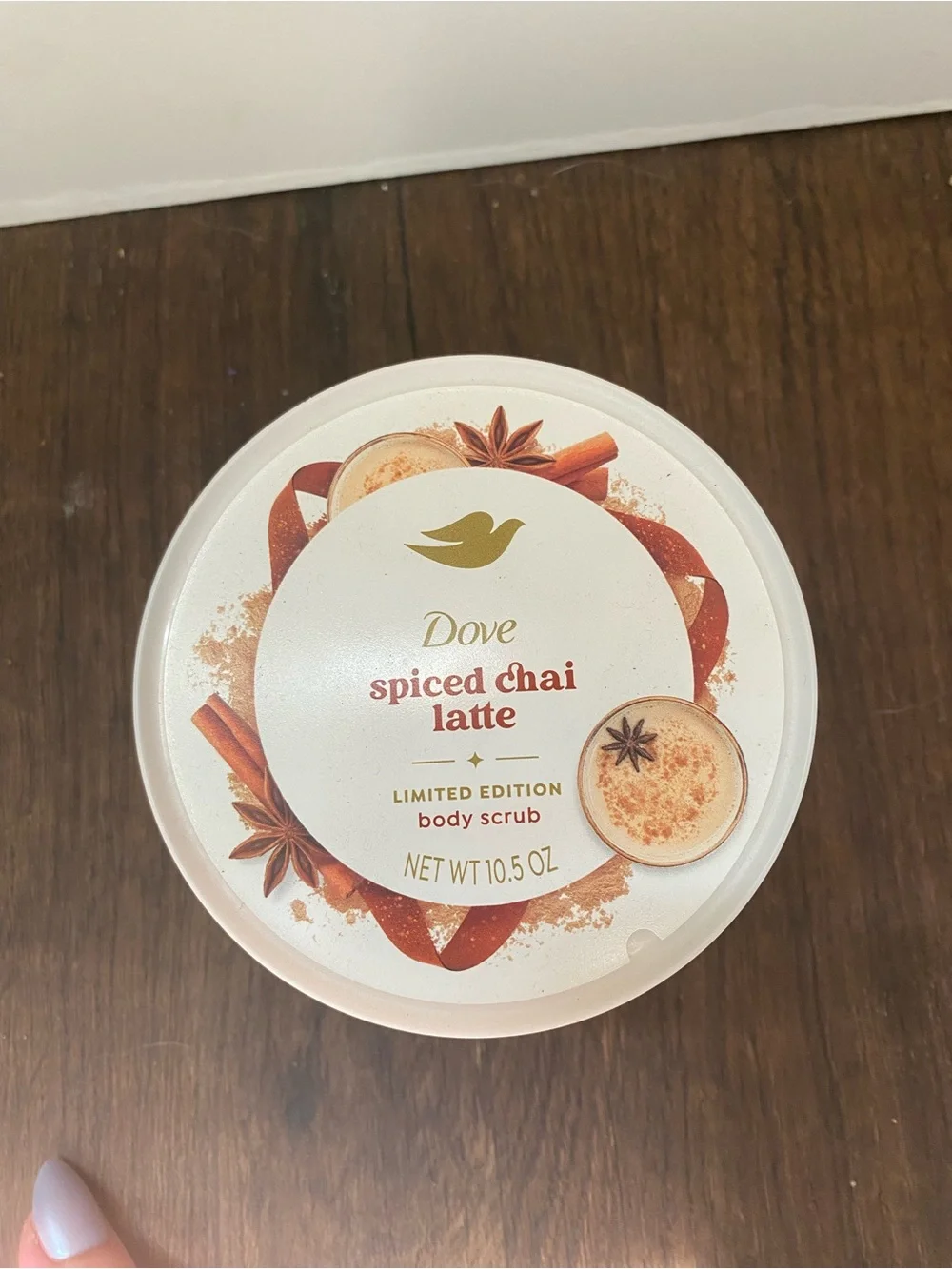 Dove Spiced Chai Latte Body Scrub - Cream